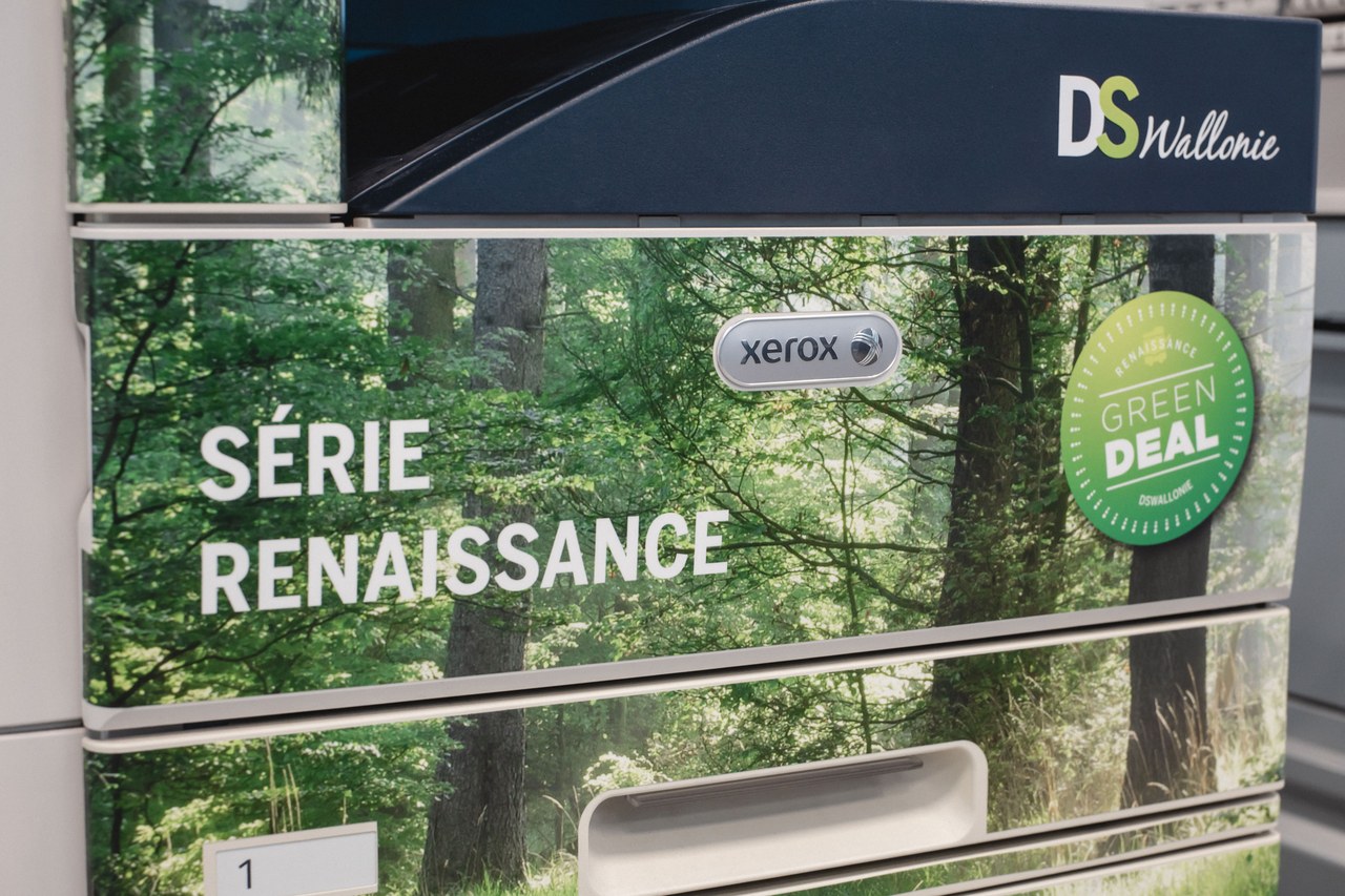 Équipement Xerox habillé de forêt, série Renaissance